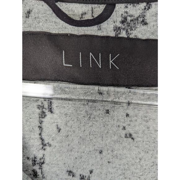 L-NK by Ogi Antunac Zip Front Hoodie Asymmetric Terry Cotton Jacket Small - Picture 3 of 11